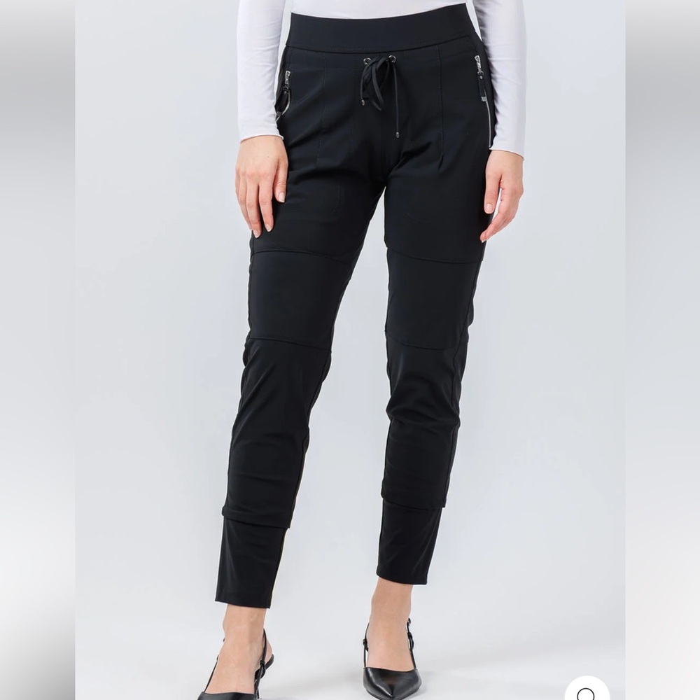 Raffaello Rossi Slate Gray Candy Stretch Jogger Pant Size 36 US